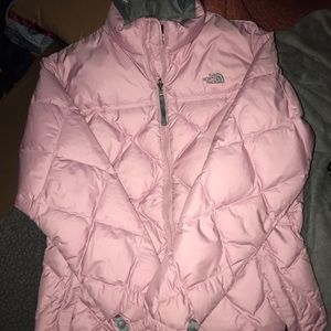 Pink North Face Winter Jacket
